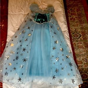 Trish Scully Elsa Ice Queen Dress Frozen Princess Costume
